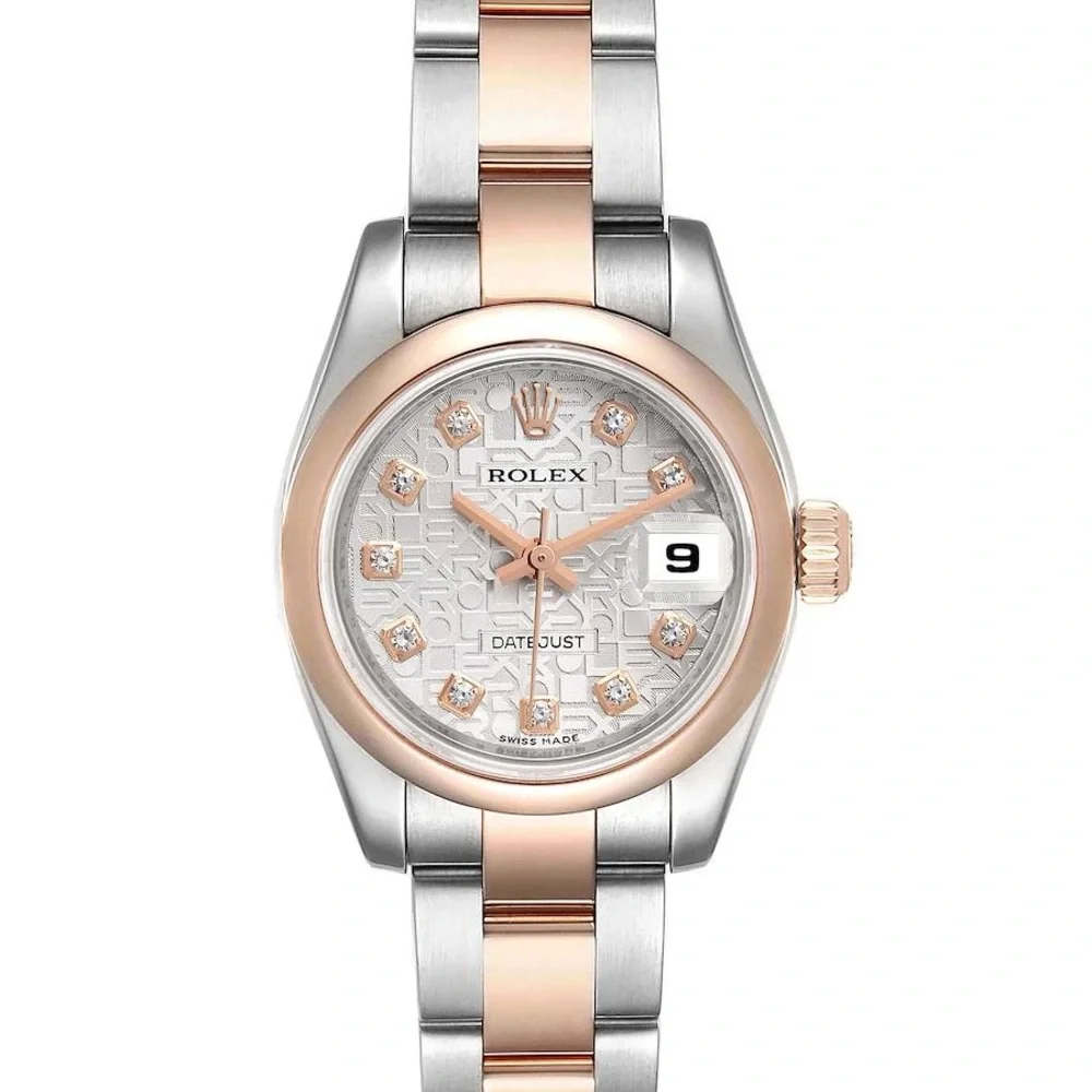Rolex Lady-Datejust 26mm watch, Model number 179161 Rose gold/steel oyster